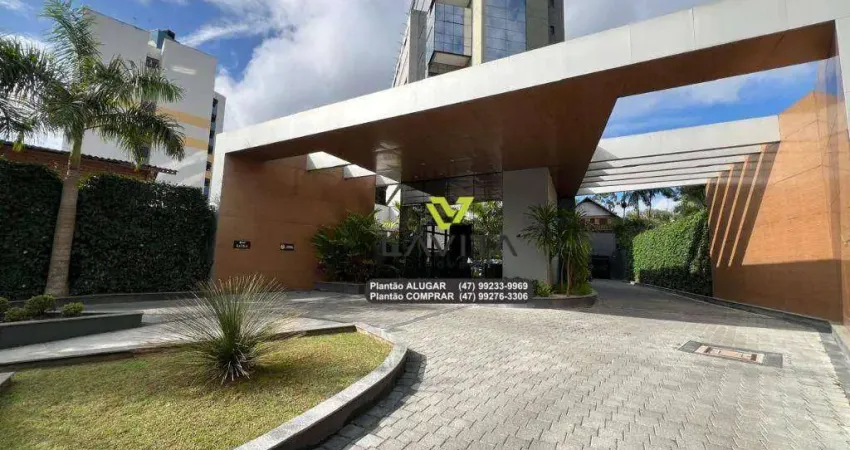 Sala comercial à venda ou locação com 43m² privativos no centro integrado casa de blumenau – bairro garcia - blumenau sc