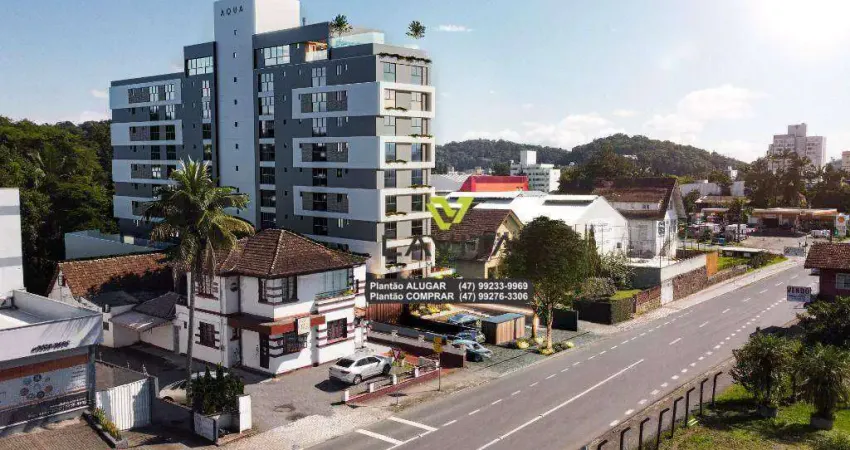 Apartamento com 1 dormitório à venda, 23 m² por r$ 229.900 - itoupava seca - blumenau/sc