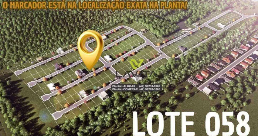 Terreno à venda, 360 m² por r$ 220.000,00 - figueira - gaspar/sc