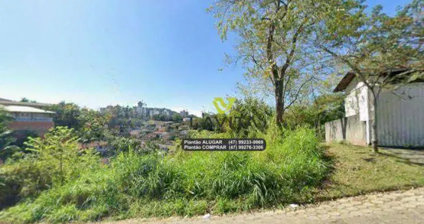 Terreno residencial à venda com 634,8m² por r$ 360.000 - bairro velha - blumenau sc