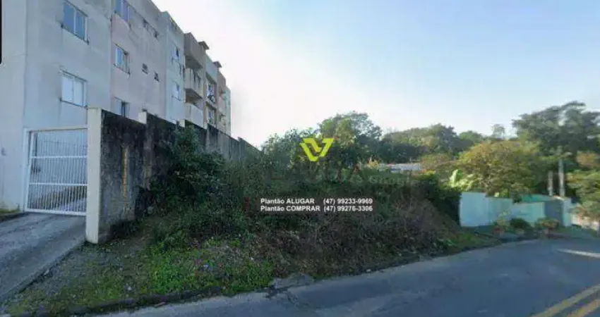 Terreno à venda, 694 m² por r$ 495.000 - salto weissbach - blumenau/sc