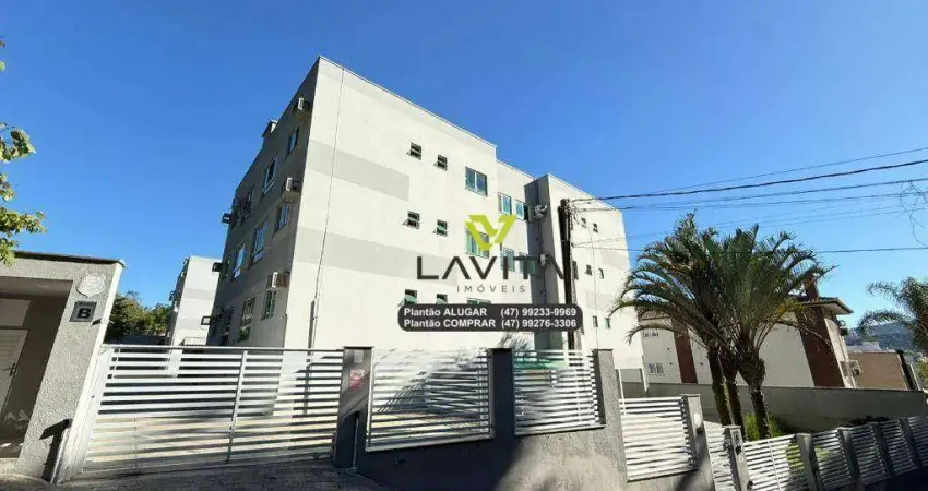Apartamento com 2 dormitórios à venda, 79 m² por r$ 299.000,00 - bela vista - gaspar/sc