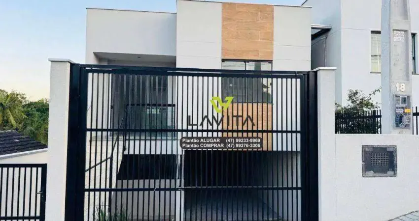 Casa com 3 dormitórios à venda, 127 m² por r$ 550.000,00 - itoupava central - blumenau/sc