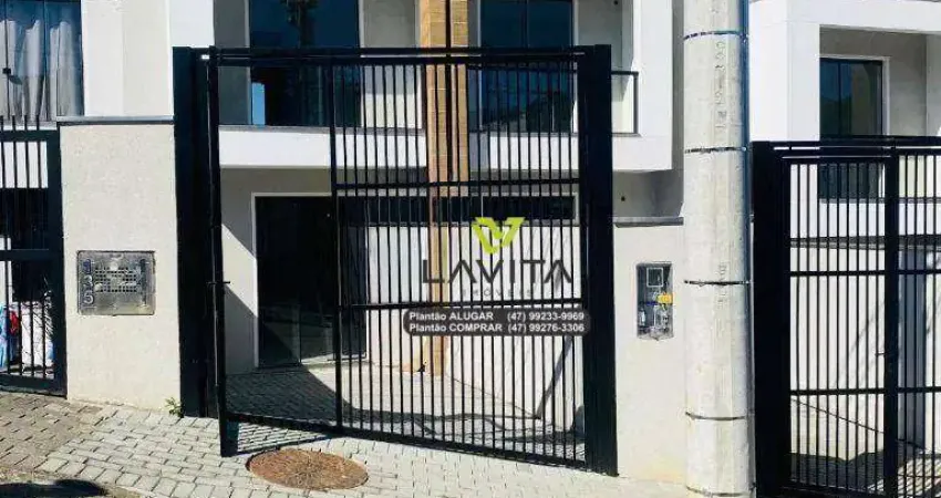 Sobrado novo no residencial azaleias no bairro itoupava central em blumenau(sc)