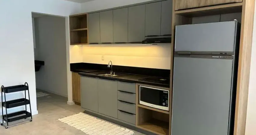 Apartamento semi mobiliado no edifício skyline blue, bairro víctor konder em blumenau ao lado da furb!!!