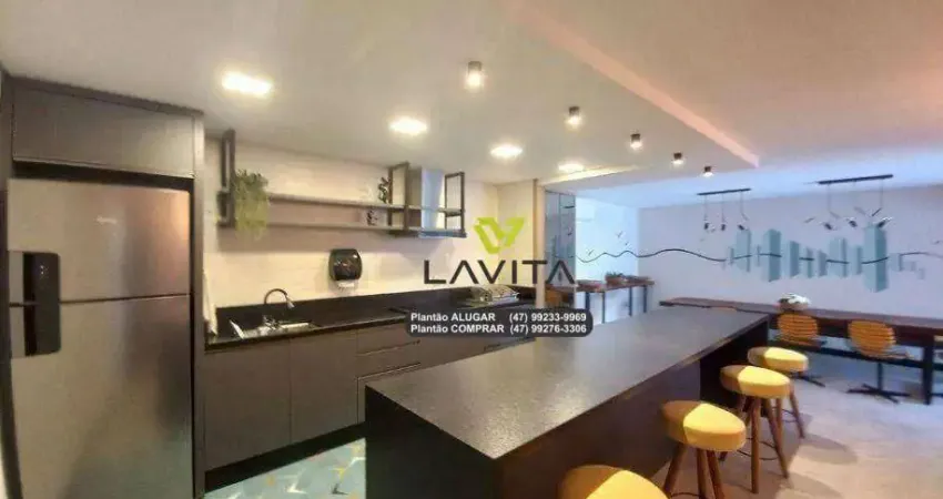 Apartamento no edifício skyline blue, bairro víctor konder em blumenau ao lado da furb!!!