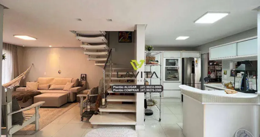 Casa a venda com 3 dormitórios sendo 1 suíte - condomínio fechado - bairro vorstad - blumenau sc