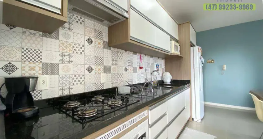 Apartamento com 2 dormitórios mobiliado à venda no residencial blumengartens – bairro passo manso blumenau sc