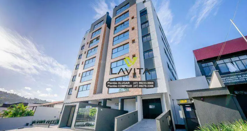 Apartamento com 3 dormitórios à venda, 103 m² por r$ 789.000,00 - vorstadt - blumenau/sc
