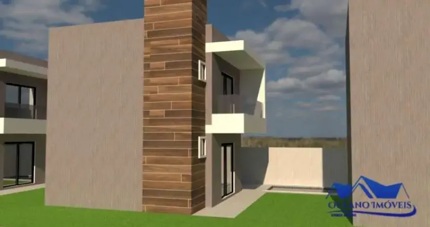 Excelente sobrado em fase final de construção, balneário eliana