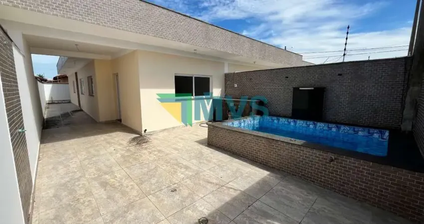 Casa à venda em Itanhaém-SP, bairro Cibratel 2: 3 quartos, 1 suíte, 2 salas, 3 banheiros, 2 vagas, 100m² de área