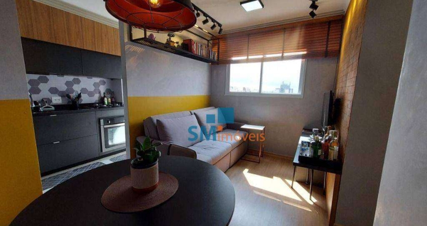 Apartamento com 2 dormitórios à venda, 38 m² por R$ 360.000,00 - Brás - São Paulo/SP