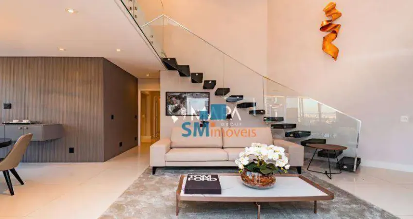 Penthouse com 2 dormitórios à venda, 164 m² por R$ 3.800.000,00 - Brooklin - São Paulo/SP