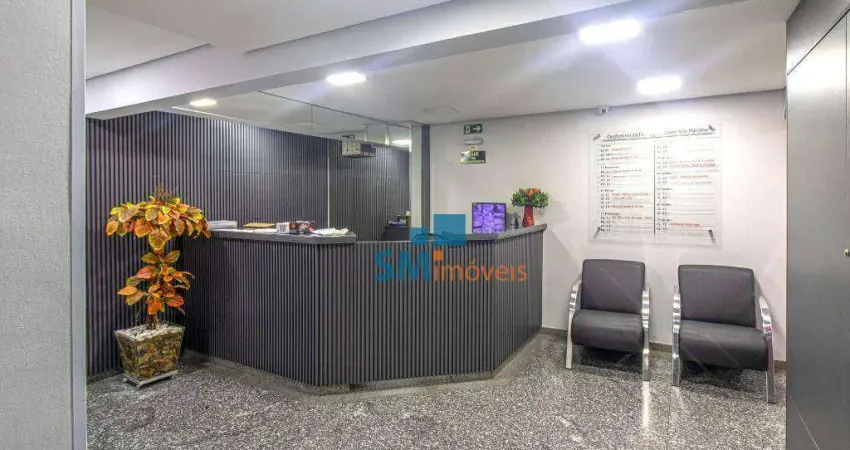 Conjunto Comercial 30m² - 01 banheiro e 01 vaga - Vila Clementino - Vende-se