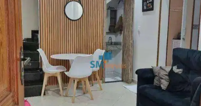 Casa com 2 dormitórios à venda, 64 m² por R$ 490.000,00 - Vila Pires - Santo André/SP