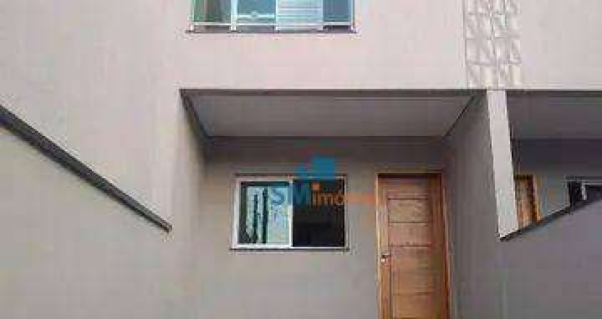 Sobrado com 2 dormitórios à venda, 85 m² por R$ 478.000,00 - Jardim Alvorada - Santo André/SP