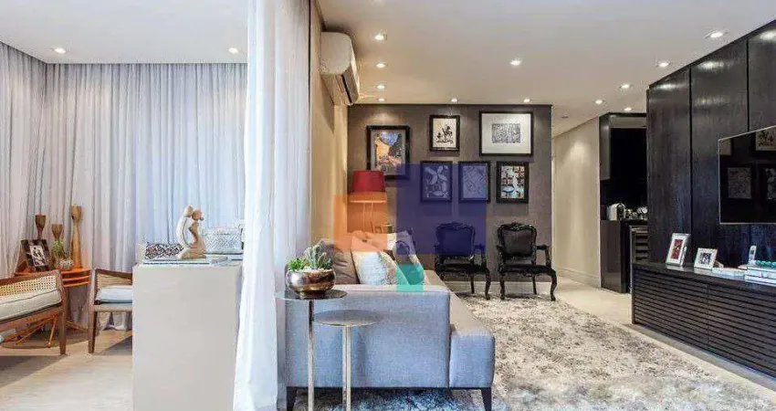 Apartamento com 2 dormitórios à venda, 129 m² por r$ 1.600.000,00 - jardim da glória - são paulo/sp