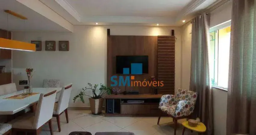 Sobrado com 3 dormitórios à venda, 95 m² por R$ 638.000,00 - Jardim Rina - Santo André/SP