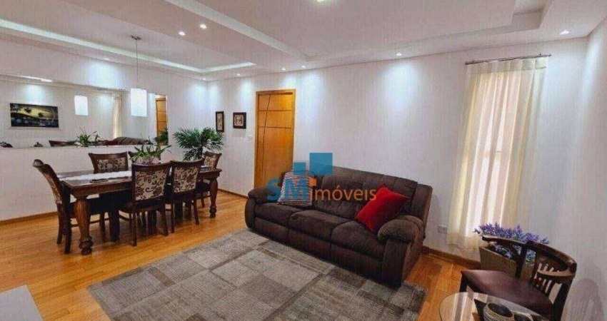 Apartamento com 3 dormitórios à venda, 120 m² por R$ 1.275.000,00 - Vila Bastos - Santo André/SP