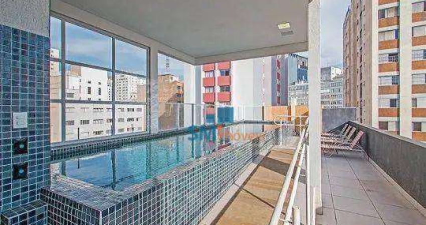 Apartamento com 1 dormitório à venda, 44 m² por R$ 520.000,00 - Bela Vista - São Paulo/SP