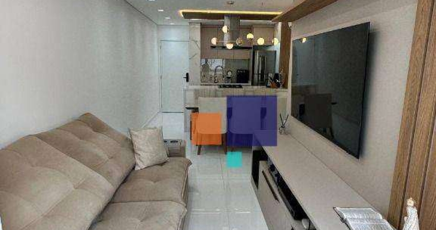 Apartamento com 3 dormitórios à venda, 75 m² por R$ 1.350.000,00 - Brooklin - São Paulo/SP
