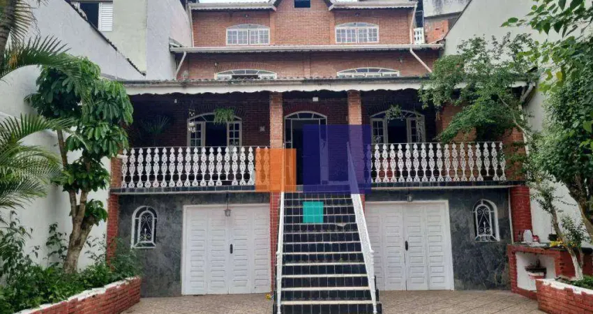 Sobrado com 3 dormitórios à venda, 287 m² por R$ 1.300.000,00 - Matriz - Mauá/SP