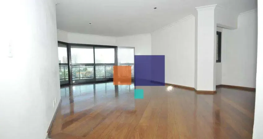 Apartamento com 4 dormitórios para alugar, 160 m² por R$ 15.000,00/mês - Campo Belo - São Paulo/SP