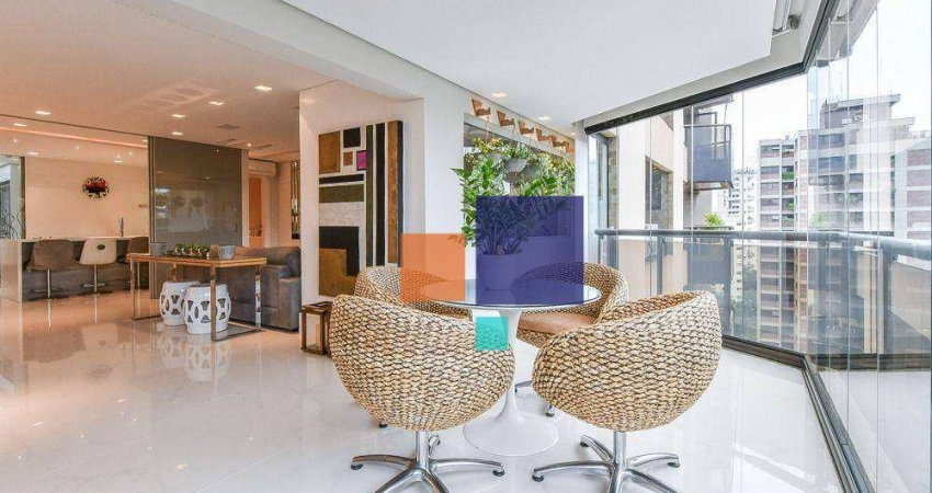 Apartamento com 3 dormitórios à venda, 274 m² por R$ 9.800.000,00 - Jardim Luzitânia - São Paulo/SP