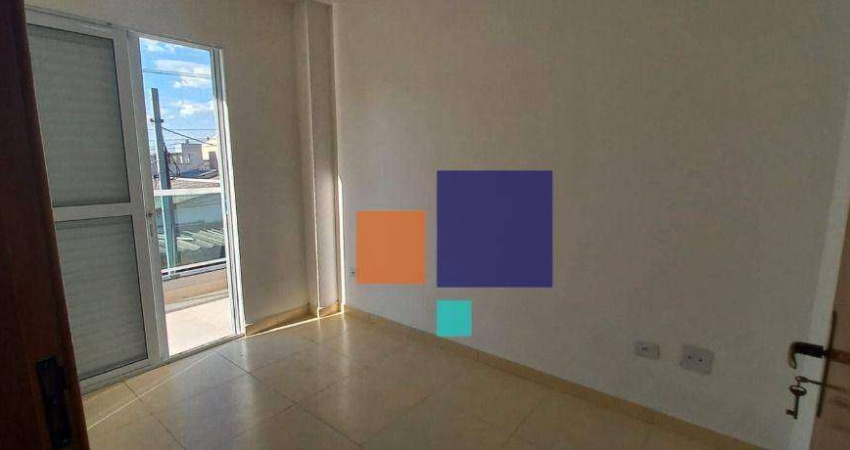 Apartamento com 2 dormitórios à venda, 58 m² por R$ 370.000,00 - Vila Homero Thon - Santo André/SP