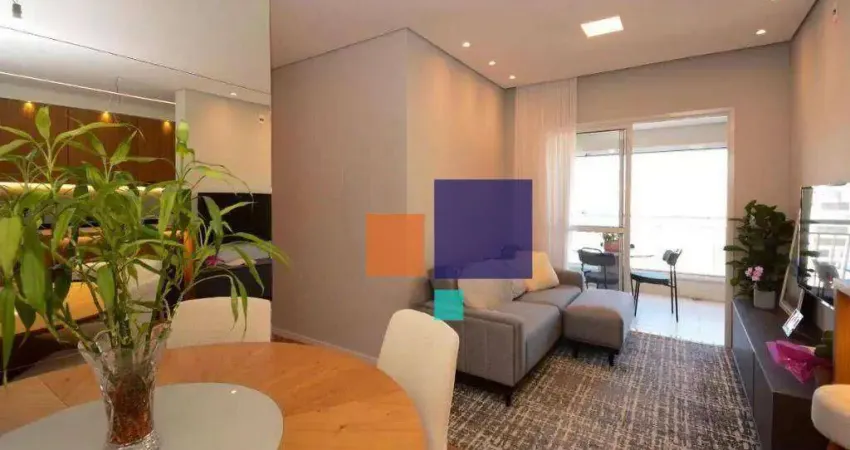 Apartamento com 2 dormitórios à venda, 77 m² por R$ 760.000,00 - Centro - São Bernardo do Campo/SP