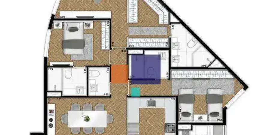 Apartamento com 3 dormitórios à venda, 123 m² por R$ 1.999.999,00 - Vila Ester - São Paulo/SP
