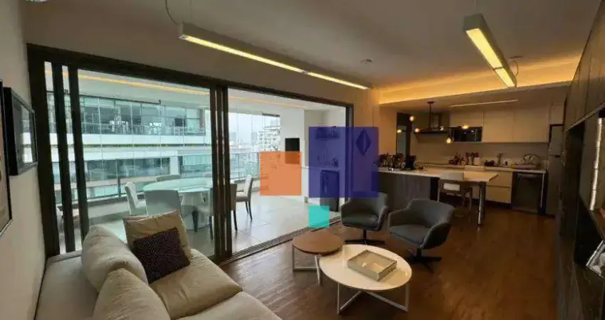 Apartamento com 2 dormitórios à venda, 128 m² por R$ 2.600.000,00 - Brooklin Paulista - São Paulo/SP