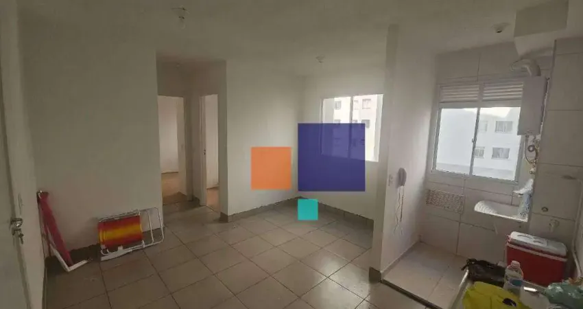 Apartamento Novo 35m², 02 dormitórios, 01 banheiro e sem vaga - Aluga na Usina Piratininga