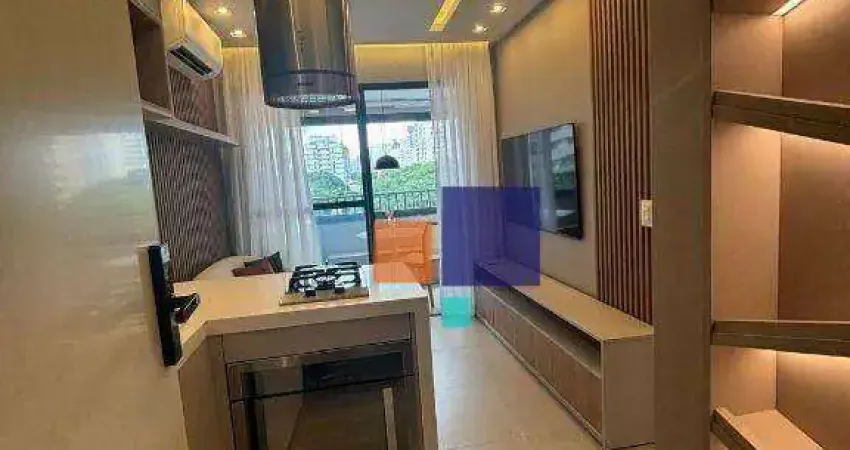 Lindo Apartamento Mobiliado com 32m² com 01 dormitório s/ vaga  - Aluga-se em Moema