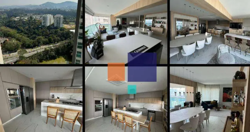 Apartamento com 3 dormitórios à venda, 200 m² por R$ 3.604.000,00 - Alphaville - Barueri/SP