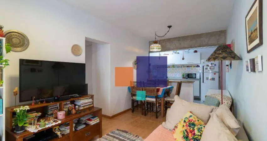 Apartamento 60m², 02 dormitórios (01 suíte) e 01 vaga - Vende-se no Brooklin Paulista