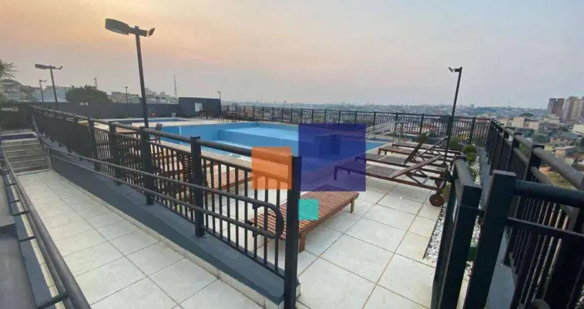 Apartamento com 2 dormitórios à venda, 55 m² por R$ 400.000,00 - Utinga - Santo André/SP