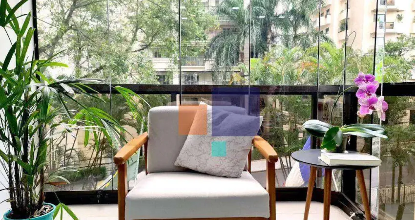 Apartamento / flat à venda com 62 m2, 01 suíte, 2 dormitórios, 02 vagas -  central park - jardins - são paulo