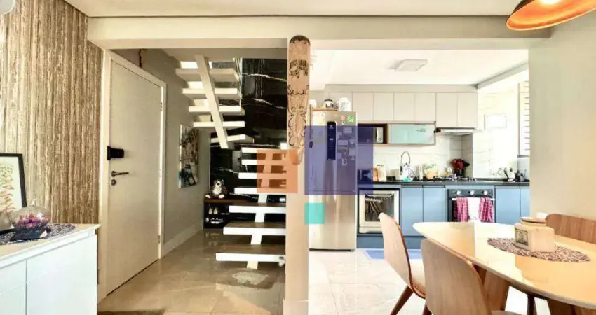 Cobertura 154m² com 4 dormitórios (1 suíte) e 2 vagas - vende-se na vila gumercindo