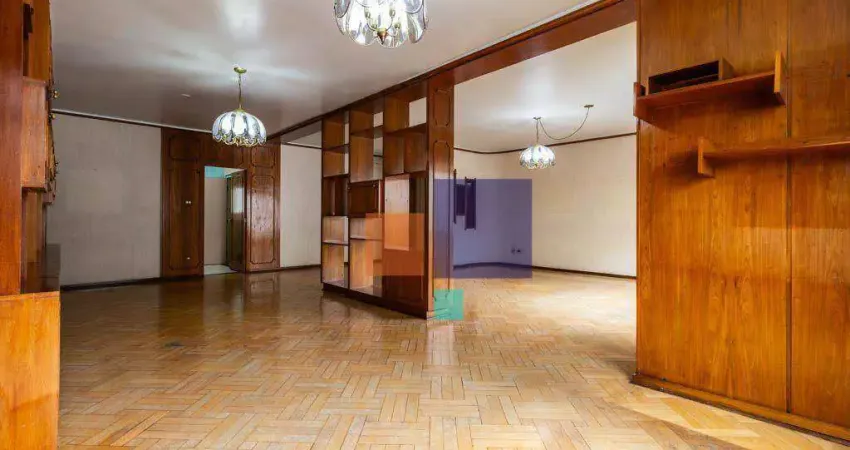 Apartamento 220m² com 3 dormitórios, 3 banheiros e 2 vagas - vende-se em higienópolis