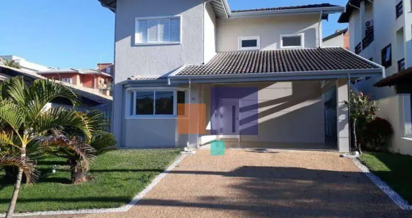 Sobrado com 3 dormitórios à venda, 450 m² por r$ 1.350.000,00 - condomínio residencial terras do caribe - valinhos/sp