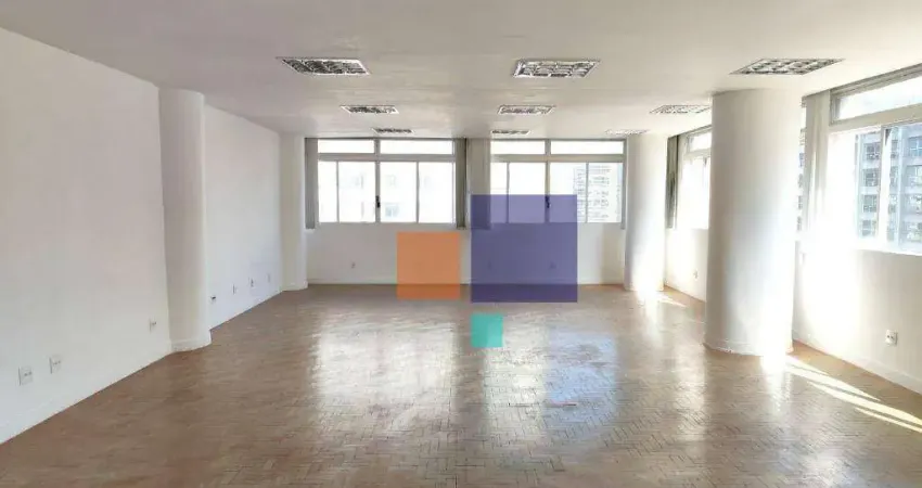 Ampla sala com 116m2 de área útil para venda - na avenida paulista - coração de são paulo.