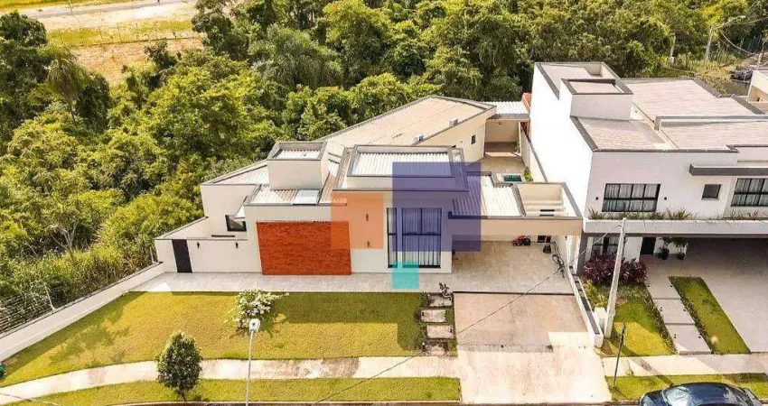 Casa alto padrão em condomínio com 182m² 3 dormitórios (1 suíte) e 4 vagas - vende-se em indaiatuba