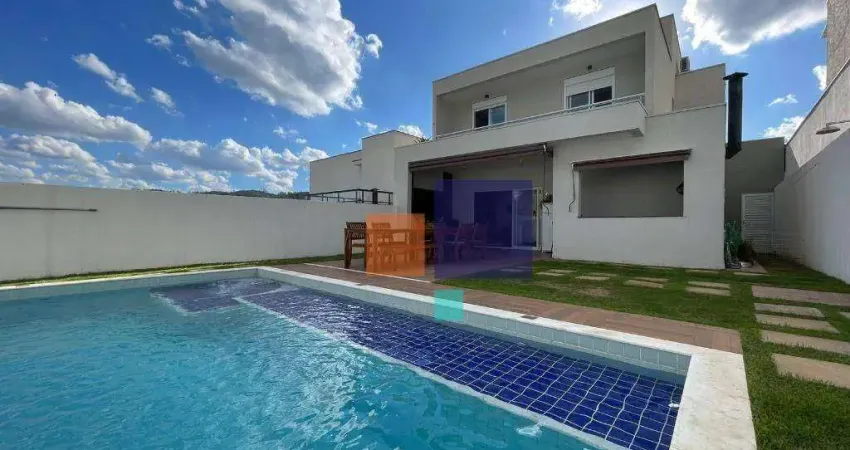 Casa com 3 dormitórios à venda, 252 m² por r$ 1.600.000 - condomínio residencial euroville ii - bragança paulista/sp