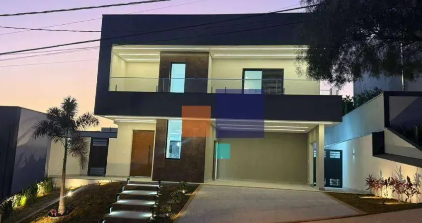 Sobrado com 3 dormitórios à venda, 328 m² por r$ 3.445.000,00 - jardim residencial helvétia park ii - indaiatuba/sp