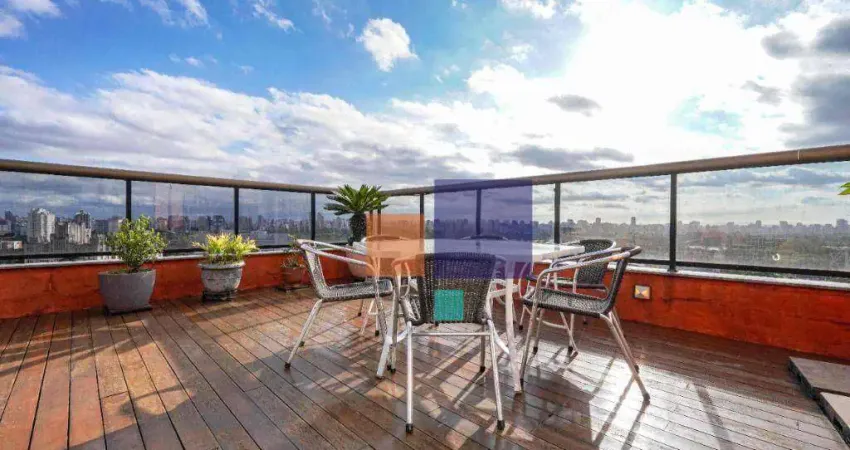 Cobertura 404m² com 4 dormitórios (2 suítes) e 4 vagas - vende-se na vila mariana