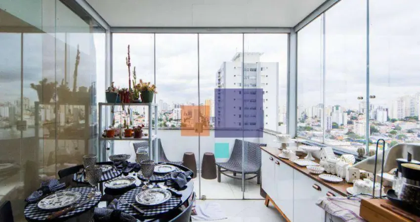 Cobertura duplex 110m² com 3 dormitórios (1 suíte) e 1 vaga - vende-se na saúde