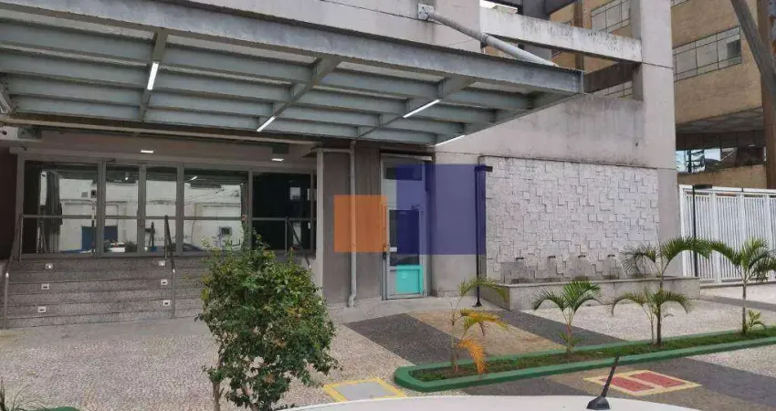 Sala, 42 m² - venda por r$ 190.000,00 ou aluguel por r$ 2.200,00/mês - vila matias - santos/sp