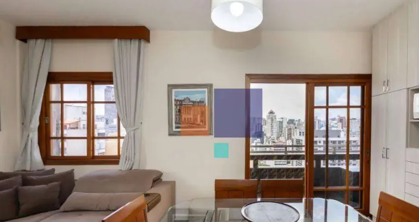 Apartamento 65m² com 2 dormitórios sem vaga - vende-se no largo do arouche