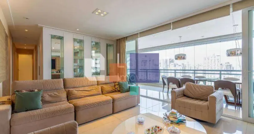 Apartamento alto padrão 171m² com 4 dormitórios (3 suítes) e 3 vagas - vende-se no paraíso